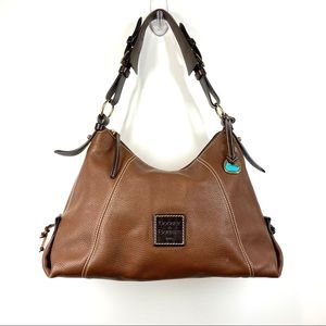 Dooney & Bourke Hobo Shoulder Bag Leather